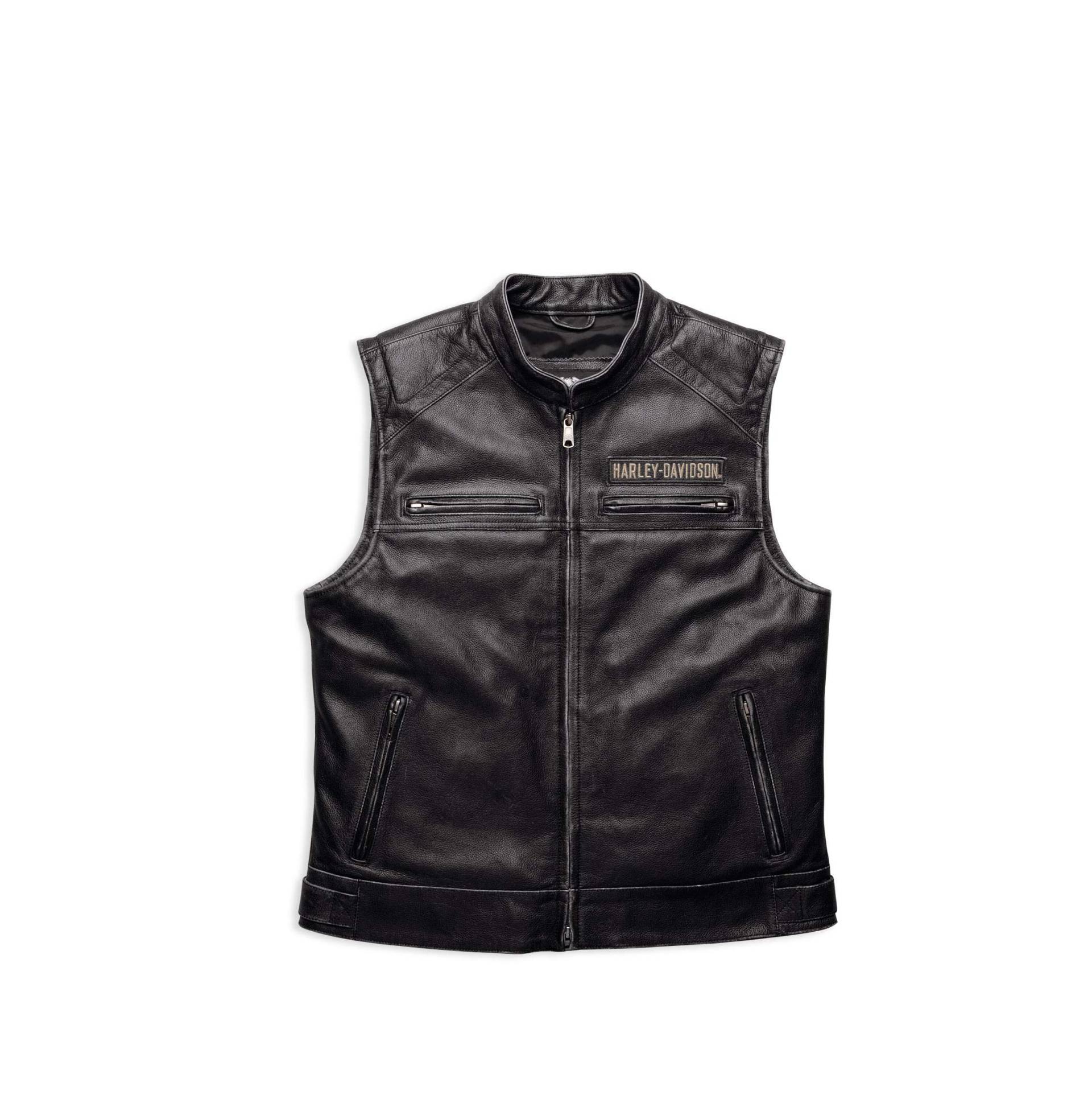 HARLEY-DAVIDSON Passing Link Leder Weste, 98109-16VM, M HARLEY-DAVIDSON Passing Link Leder Weste, 98109-16VM, M von HARLEY-DAVIDSON