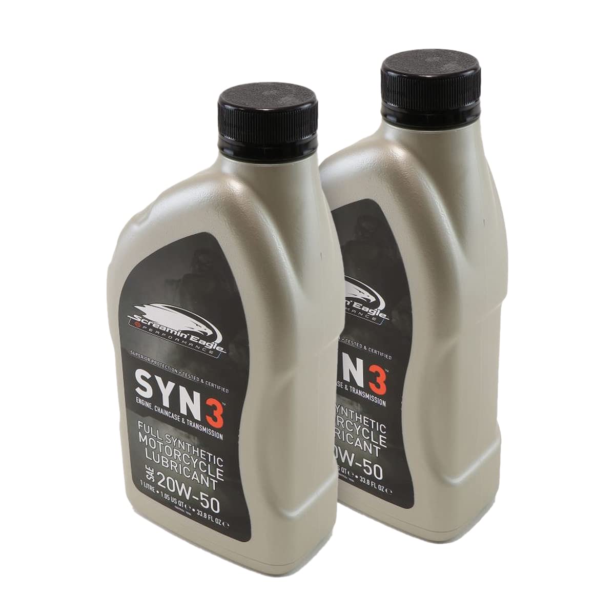 HARLEY-DAVIDSON Screamin Eagle Syn3 Full Synthetic (2 L) Motoröl SAE 20W-50 von HARLEY-DAVIDSON