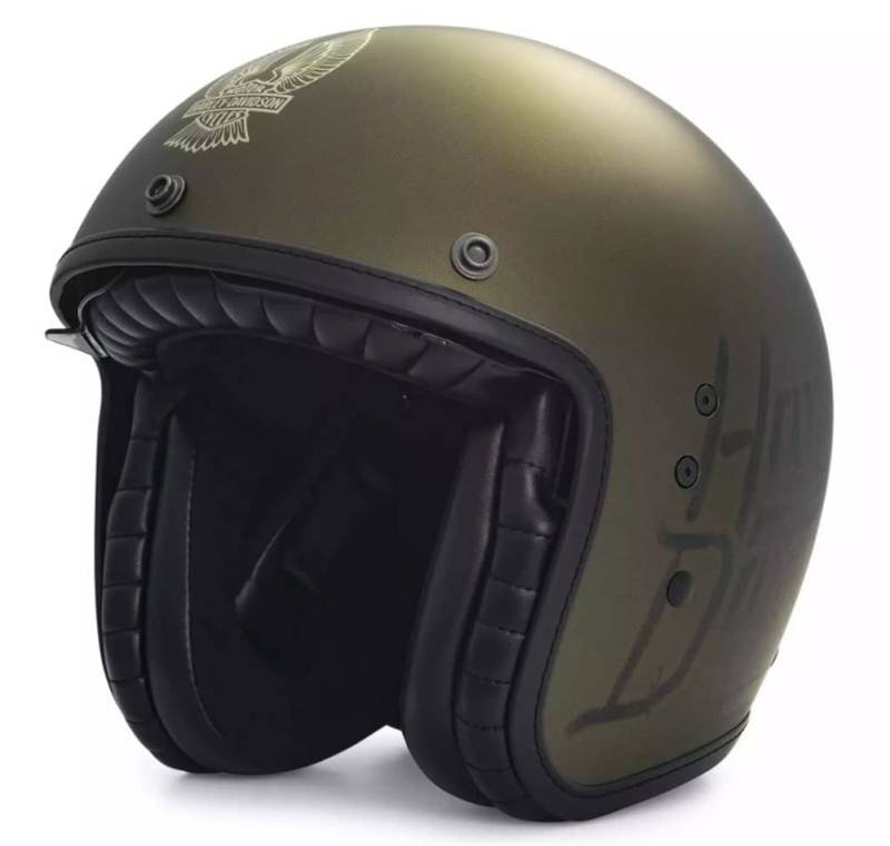HARLEY-DAVIDSON Surplus X14 Sun Shield 3/4 Motorrad Jet Helm, XXL von HARLEY-DAVIDSON