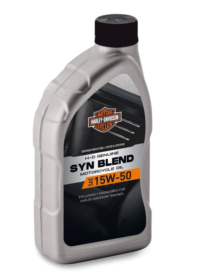 HARLEY-DAVIDSON Syn Blend Motoröl (1 L) 15W-50 Motorrad Öl für Revolution Max ab '21 Pan America & Sportster S Motorenöl von HARLEY-DAVIDSON