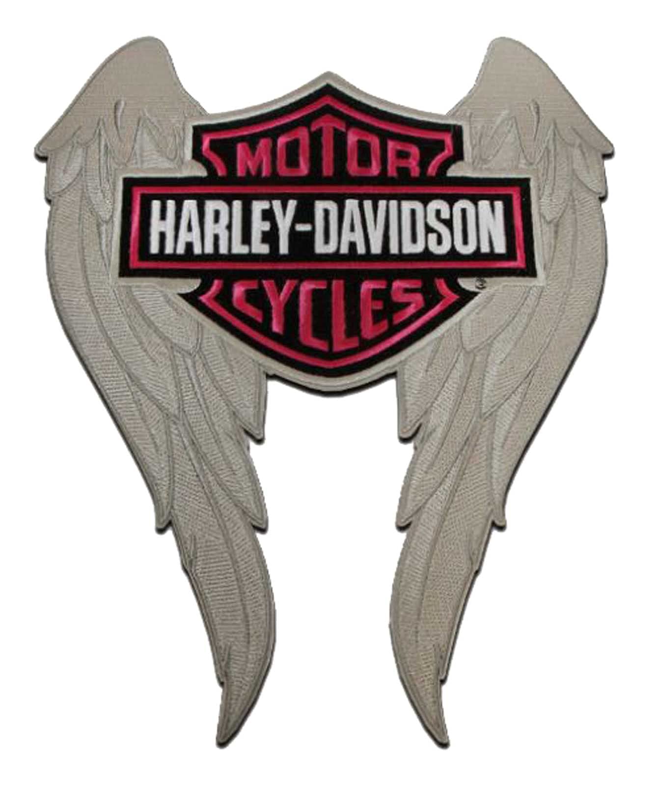 Harley-Davidson 9 in. Embroidered Winged Bar & Shield Logo Emblem Sew-On Patch Harley-Davidson 9 in. Embroidered Winged Bar & Shield Logo Emblem Sew-On Patch von HARLEY-DAVIDSON