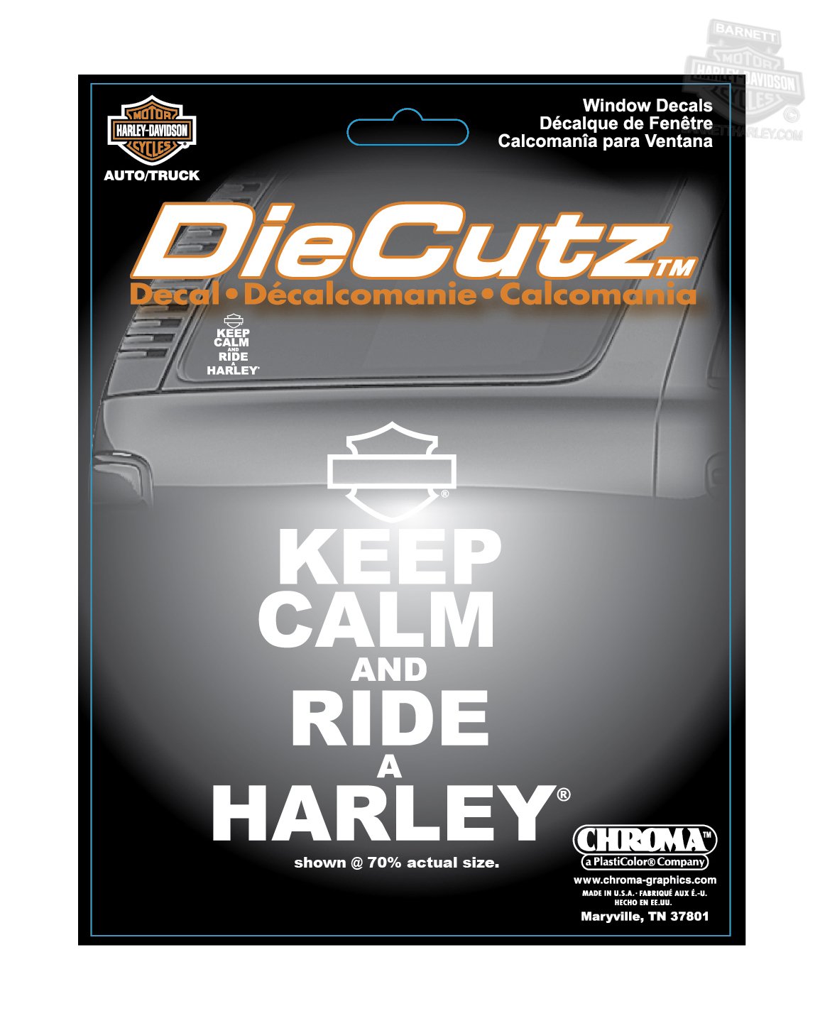 Harley-Davidson Aufkleber Keep Calm von HARLEY-DAVIDSON