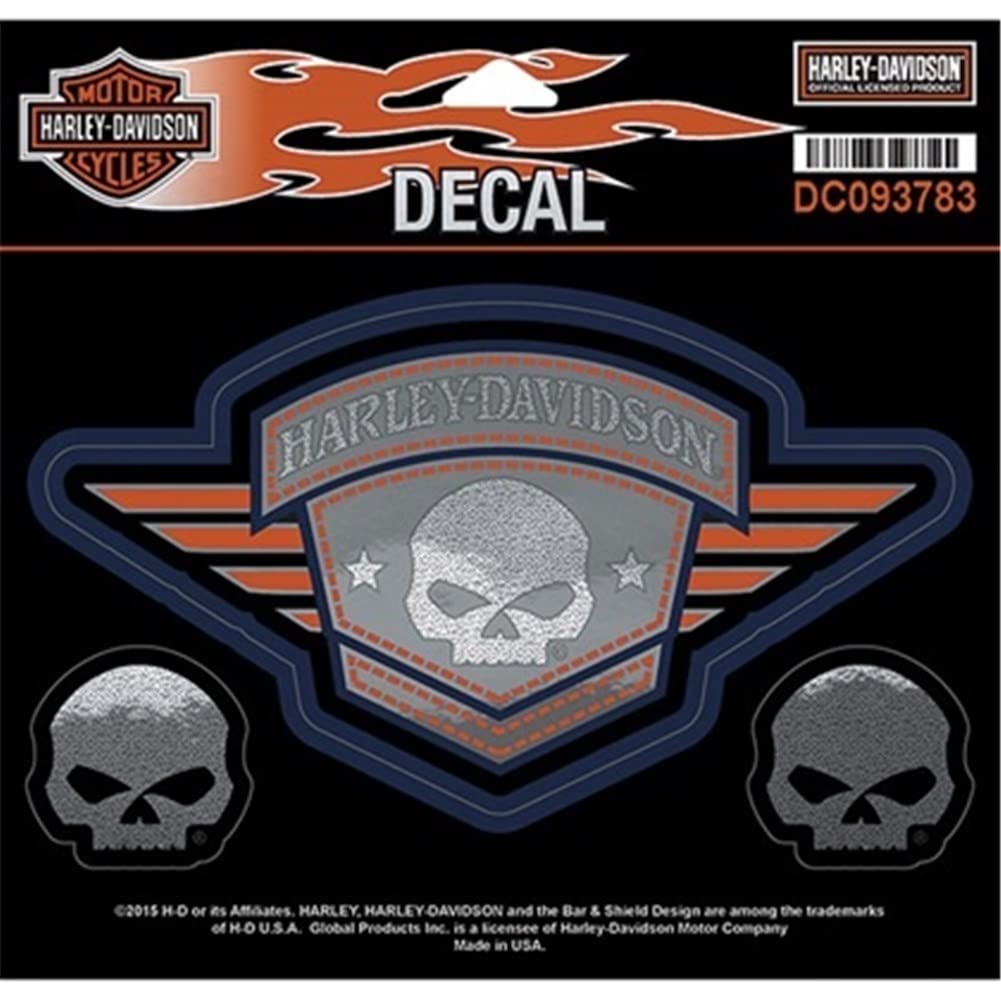 Harley-Davidson Aufkleber Skull Badge von HARLEY-DAVIDSON