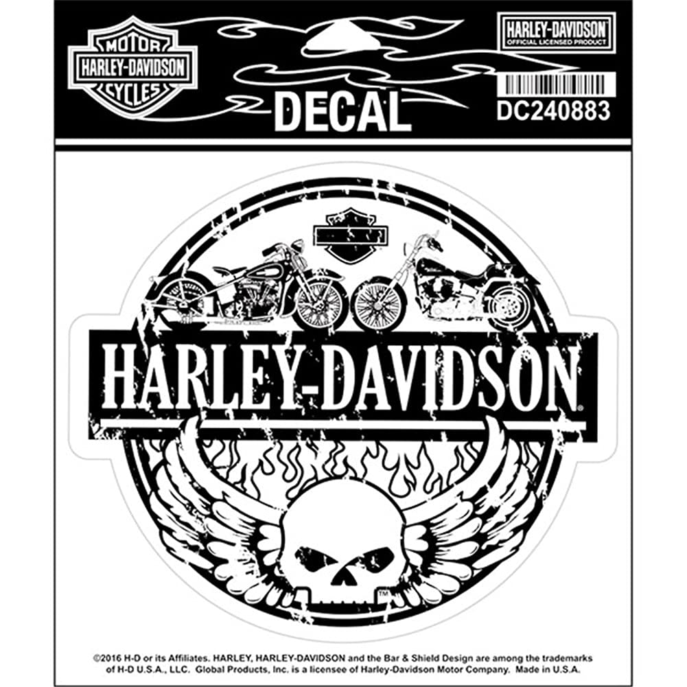 Harley-Davidson Aufkleber Winged Skull, MD von HARLEY-DAVIDSON