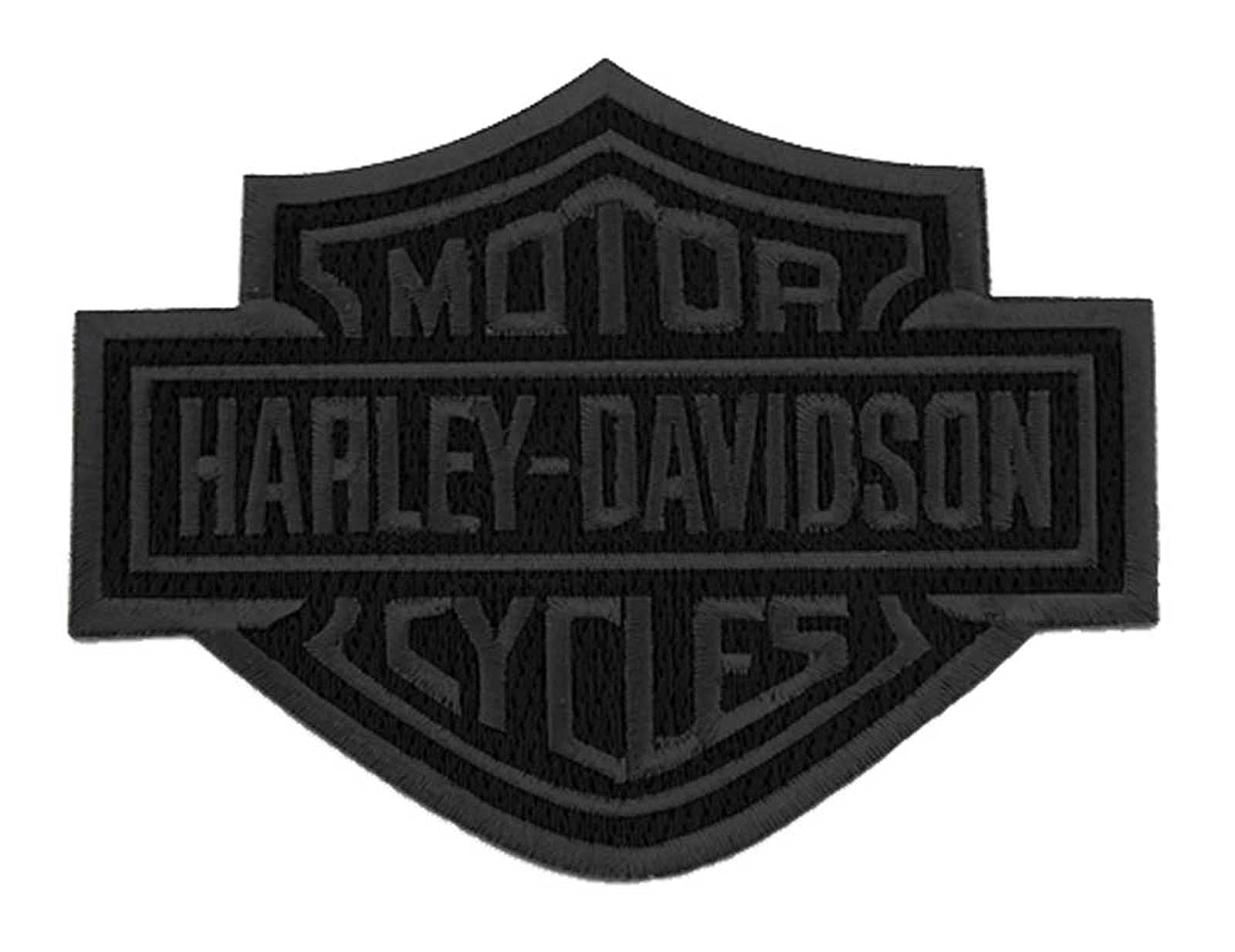 Harley-Davidson Aufnäher 4″ Bar & Shield Blackout Patch Harley-Davidson Aufnäher 4″ Bar & Shield Blackout Patch von HARLEY-DAVIDSON