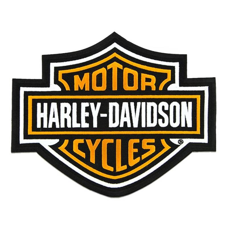 Harley Davidson Aufnäher Bar&Shield extra groß von HARLEY-DAVIDSON