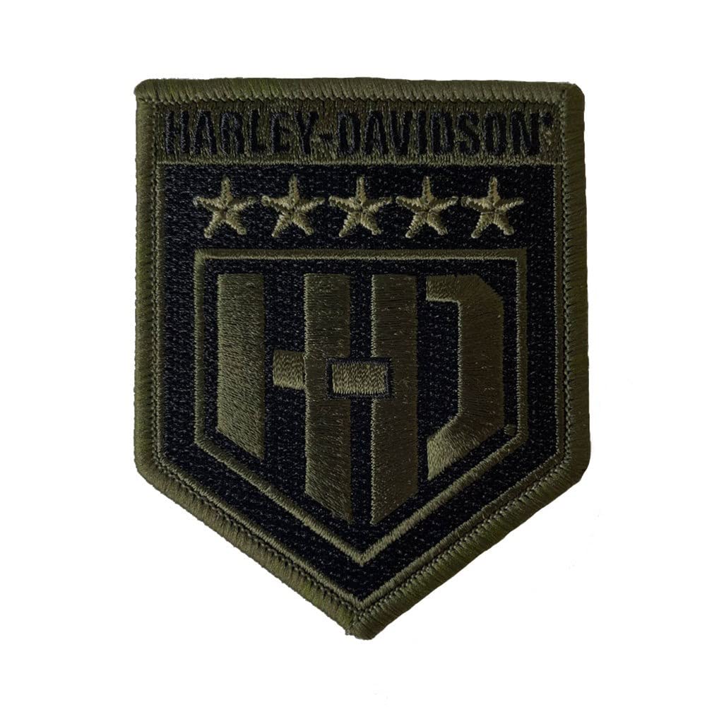 Harley-Davidson Aufnäher Green Shield von HARLEY-DAVIDSON