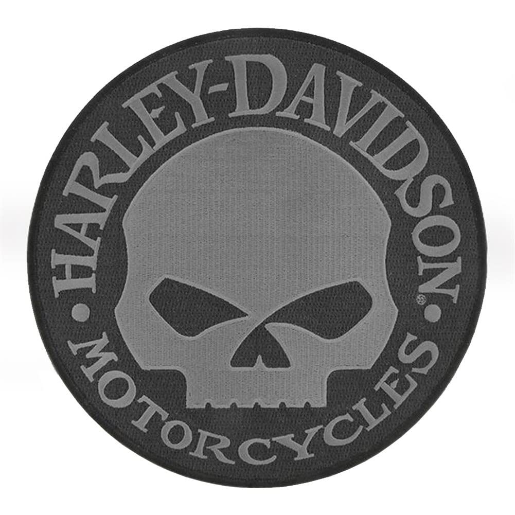 Harley Davidson Aufnäher Willie G Skull grau von HARLEY-DAVIDSON