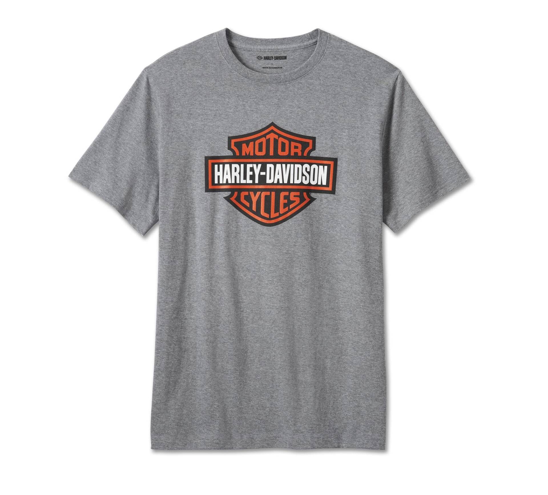 Harley-Davidson Bar & Shield Tee Medium Heather Grey Herren T-Shirt, 99079-24VM, XXL Harley-Davidson Bar & Shield Tee Medium Heather Grey Herren T-Shirt, 99079-24VM, XXL von HARLEY-DAVIDSON