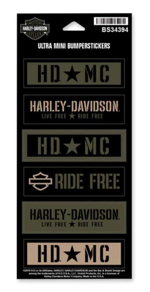 Harley-Davidson Bumpersticker Resolute von HARLEY-DAVIDSON