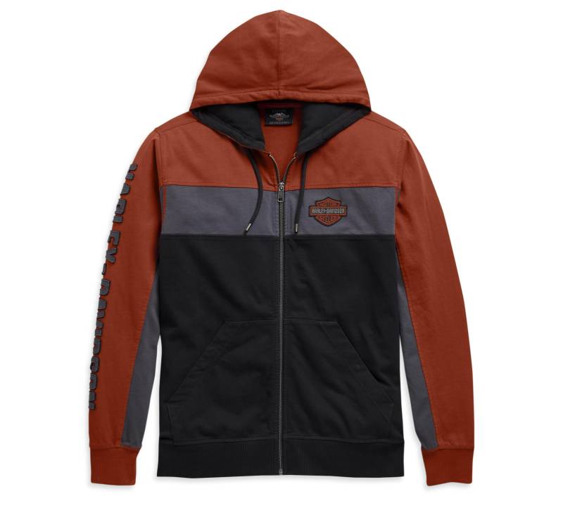 Harley-Davidson Copperblock Hoodie Sweatshirt, 99084-20VM, L von HARLEY-DAVIDSON