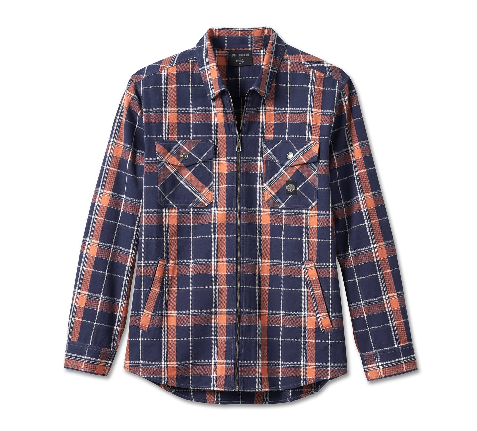 Harley-Davidson Eclipse Zip-Up Plaid Shirt Hemd, XL Harley-Davidson Eclipse Zip-Up Plaid Shirt Hemd, XL von HARLEY-DAVIDSON