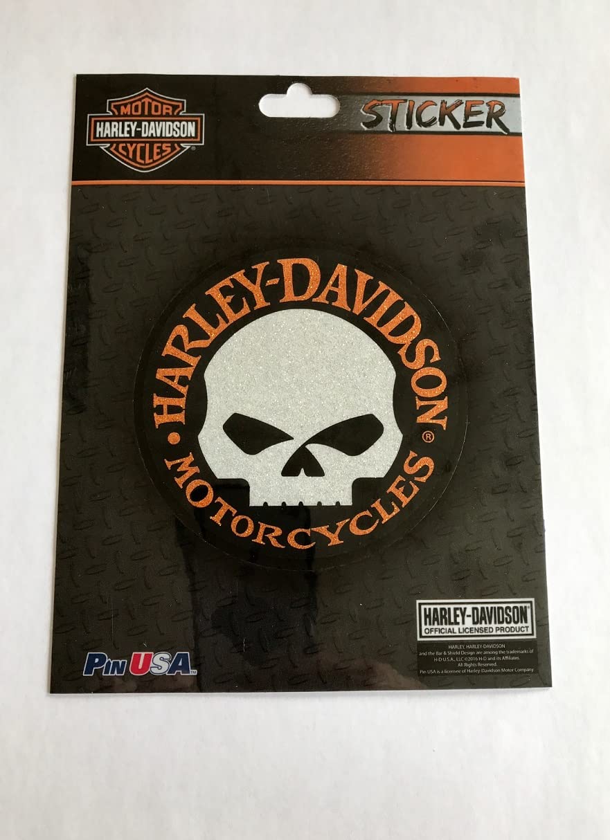 Harley-Davidson Glitter Sticker Skull von HARLEY-DAVIDSON