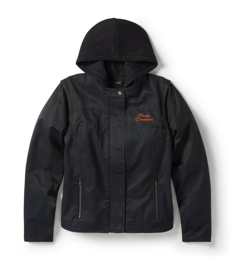 Harley-Davidson Miss Enthusiast 3-in-1 Damen Textil Jacke, M von HARLEY-DAVIDSON