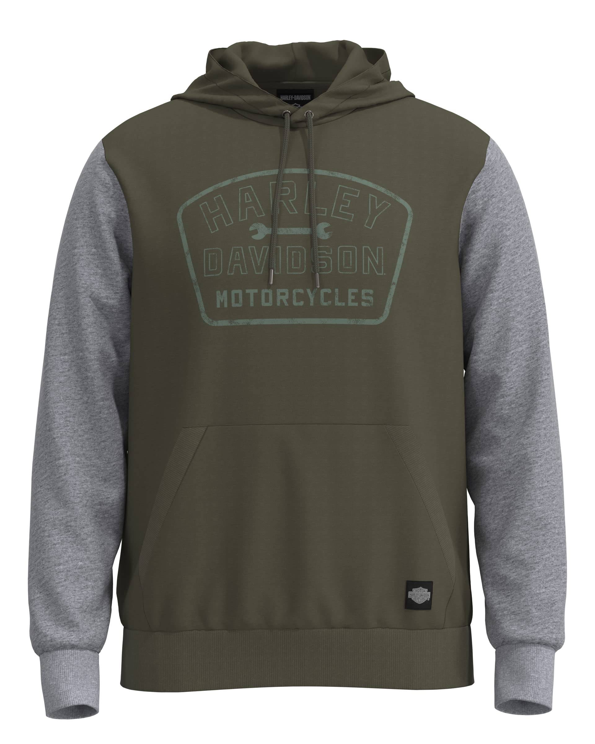 Harley-Davidson Wrench Crew Grape Leaf Hoodie Sweatshirt, XXL Harley-Davidson Wrench Crew Grape Leaf Hoodie Sweatshirt, XXL von HARLEY-DAVIDSON