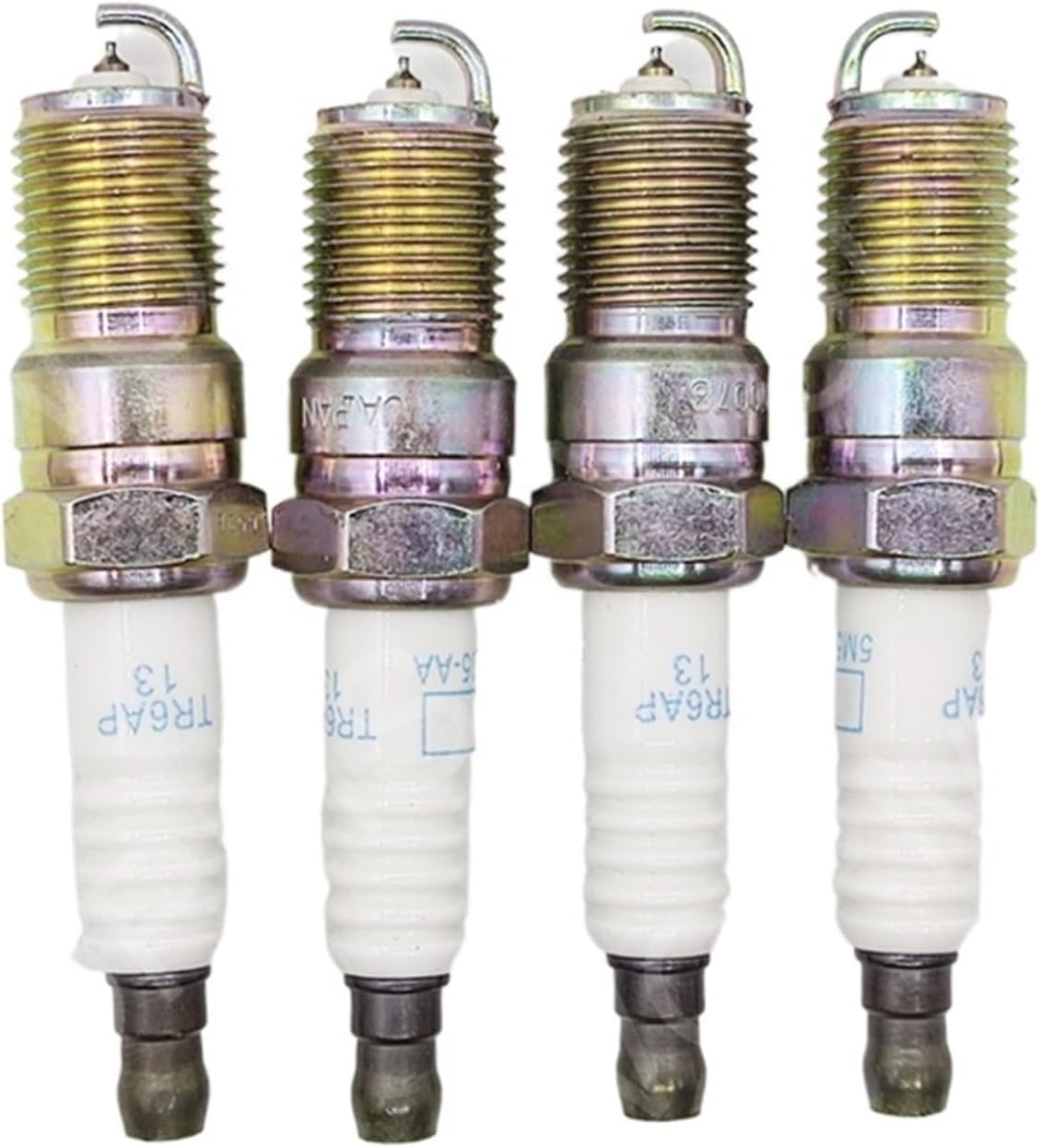 HARY 4 Stück Zündkerze 5M5G-12405-AA 1369704 Platin-Zündkerze kompatibel mit Ford C-Max DM2 kompatibel Focus II kompatibel Mondeo IV BA7 S-MAX WA6 Galaxy II TR6AP-13 5809 Spark Plug Compatible HARY 4 Stück Zündkerze 5M5G-12405-AA 1369704 Platin-Zündkerze kompatibel mit Ford C-Max DM2 kompatibel Focus II kompatibel Mondeo IV BA7 S-MAX WA6 Galaxy II TR6AP-13 5809 Spark Plug Compatible von HARY