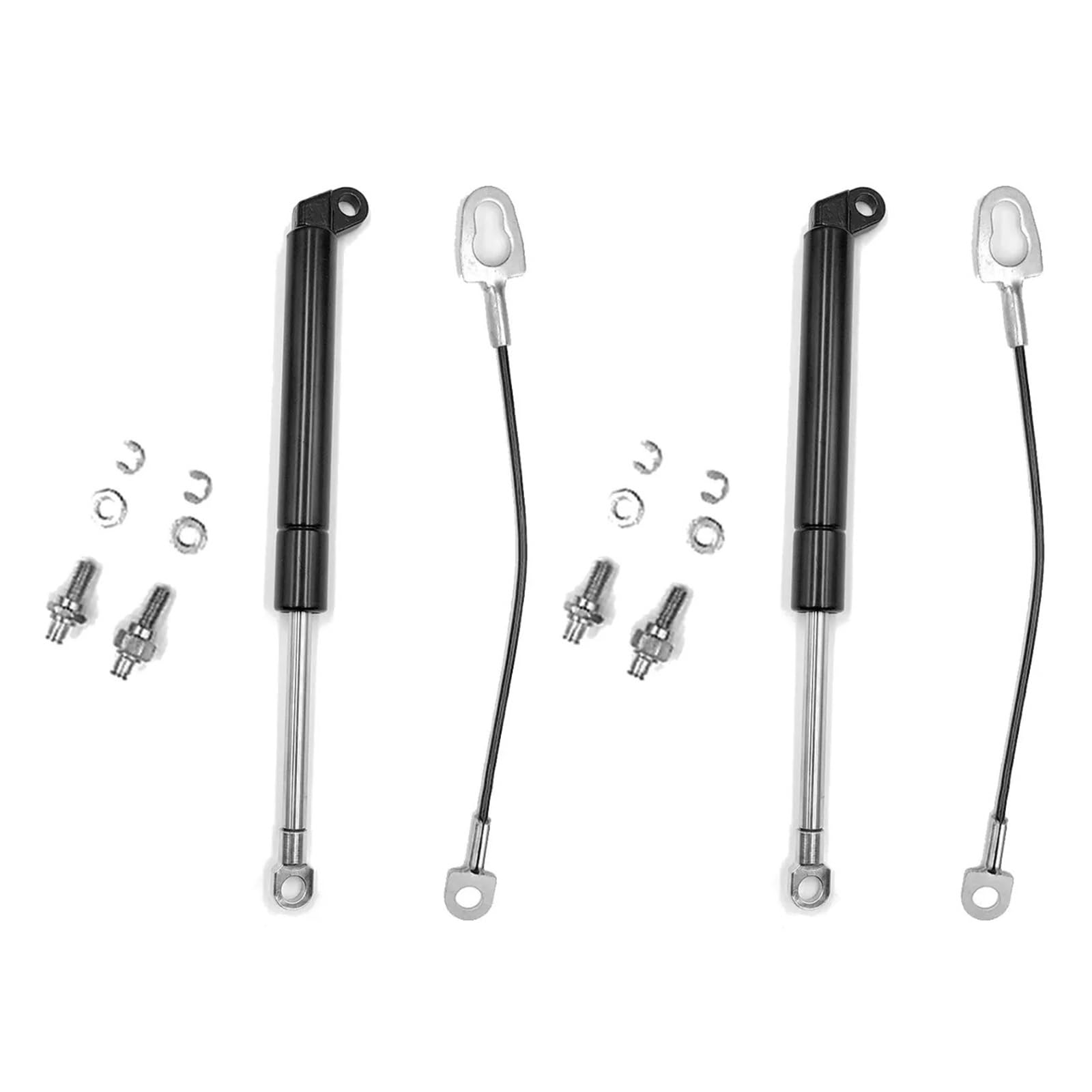 Shuogoufeng Store 1/2 STÜCK Kompatibel mit Hilux Kompatibel mit Vigo SR5 2005-2015 Heckklappen-Stützstange for den Heckklappenlift, Gasdruckfeder, Stoßdämpfer(2pcs) von HAUTFENM