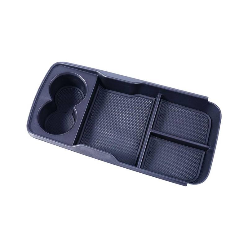 Shuogoufeng Store Kompatibel mit Kia, kompatibel mit EV6 2022 2023, Aufbewahrungsbox for die Mittelkonsole im Auto, Wasserbecherhalter, Armlehnen-Organizer, Innenraum-Verstau- und Aufräumtablett von HAUTFENM