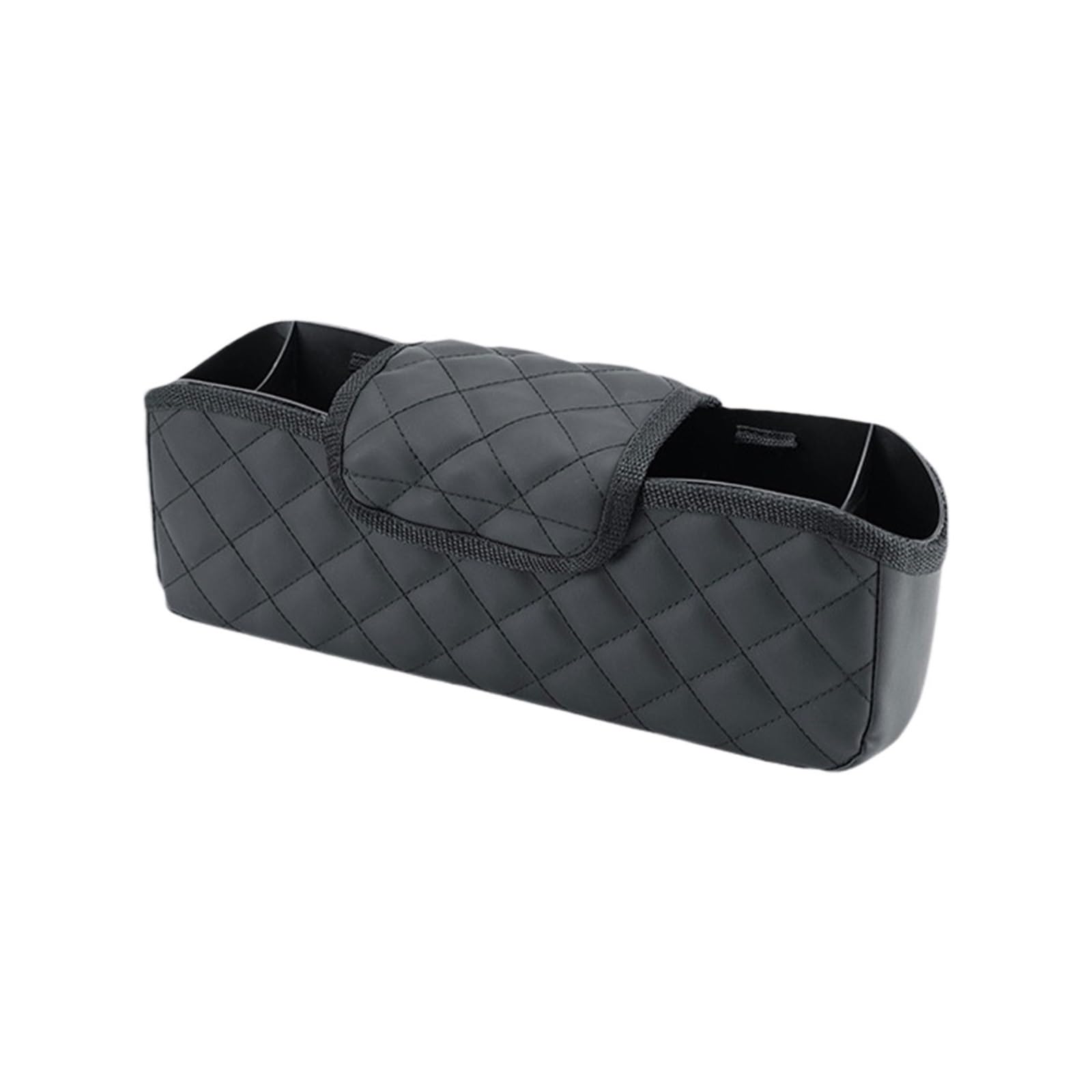 Shuogoufeng Store Leder-Aufbewahrungs-Organizer fürs Auto, multifunktionaler Organizer for die Rückwand des Autoinnenraums, multifunktionale Aufbewahrungstasche, durchhangsicher(A) von HAUTFENM
