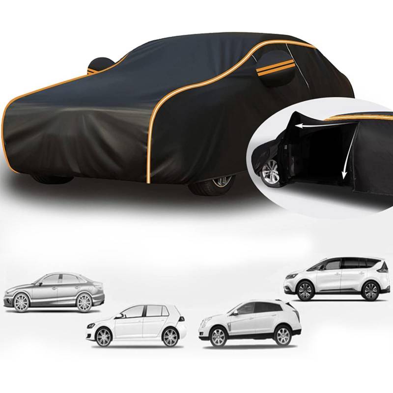 Autoabdeckung Outdoor Hagelschutz Für Infiniti FX II,Autogarage Abdeckung,Auto Abdeckplane Wasserdicht Atmungsaktiv Staubdicht Winddichte，Atmungsaktiv UV Schutz (Color : C, Size : with Cotton) von HAVERN