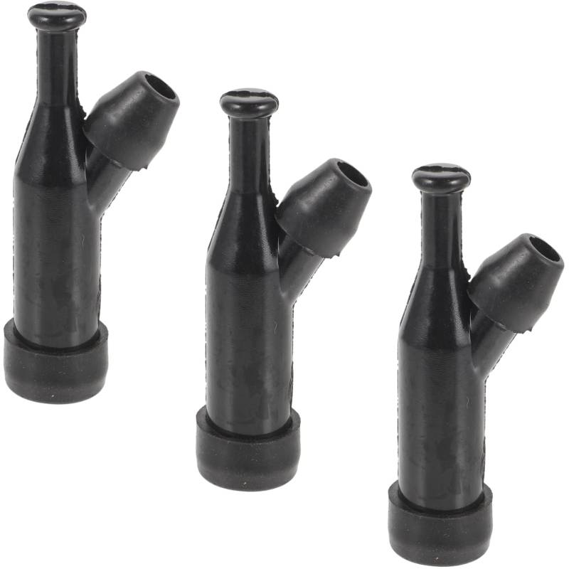 HAWILLOSCH 3 Stück Zündkerzenstecker für Traktoren Ersatz Benzin generator dynamo stromerzeuger stromzeuger Zündkerzenstecker aus Kunststoff Zündkerzenstecker der Wasserpumpe Plastik Black von HAWILLOSCH