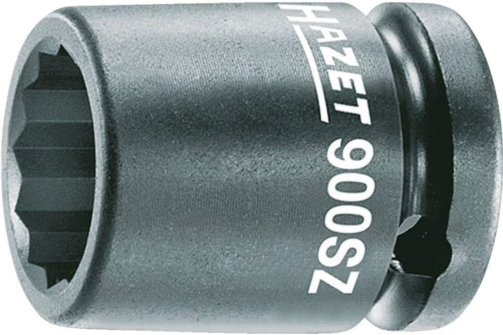 HAZET Schlag- Maschinenschrauber Steckschlüsseleinsatz 900SZ-34 I 12,5 mm Vierkantantrieb, 34 mm Schlüsselweite, mit Bohrung I Steck-Nuss phosphatiert und geölt für Maschinenbetätigung HAZET Schlag- Maschinenschrauber Steckschlüsseleinsatz 900SZ-34 I 12,5 mm Vierkantantrieb, 34 mm Schlüsselweite, mit Bohrung I Steck-Nuss phosphatiert und geölt für Maschinenbetätigung von Hazet