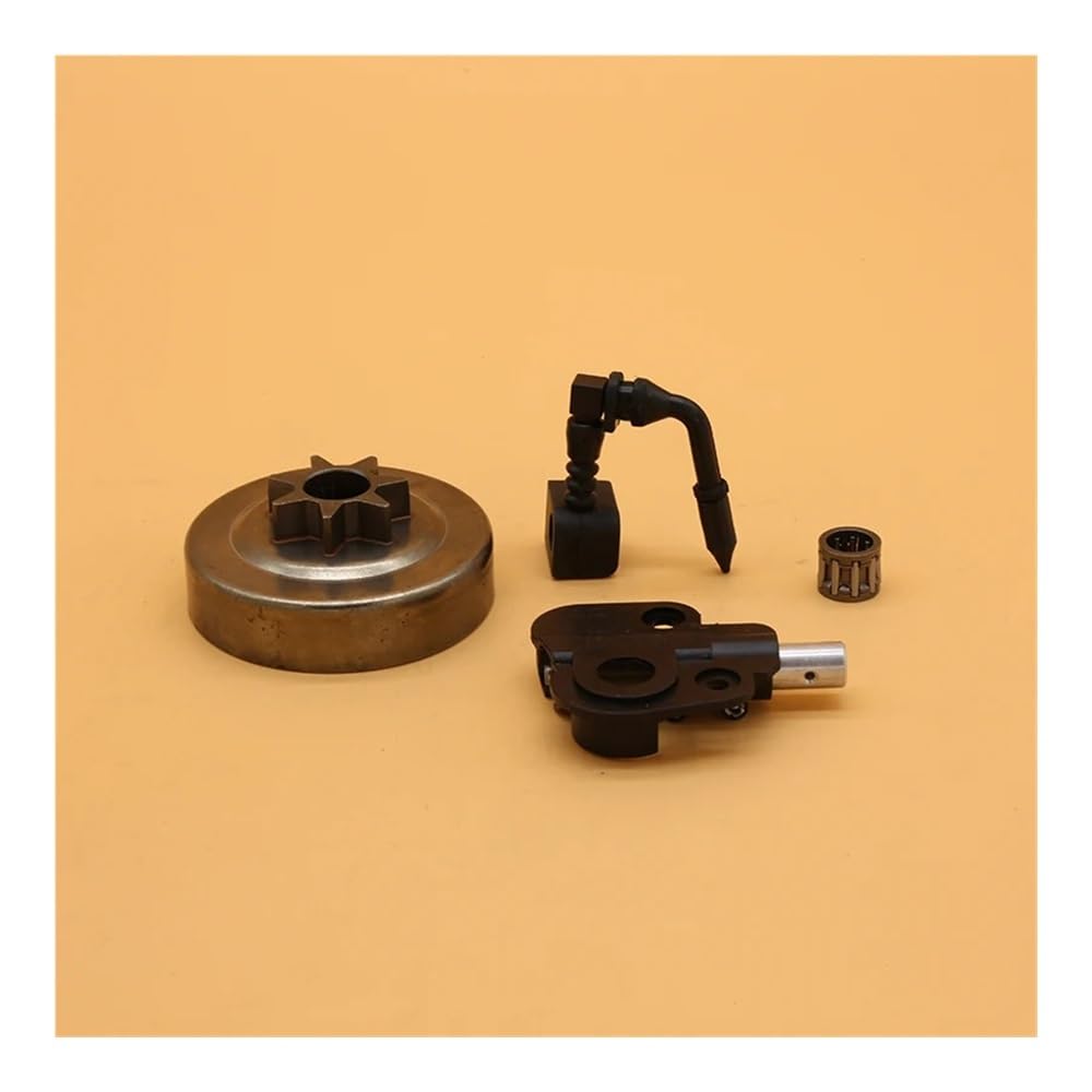 HAdfEV Ersatzteile für Rasenmäher, Ölpumpen-Set mit 3/8-Zoll-Kupplungsritzel, kompatibel mit Kettensägen 350, 351, 352, 370, 371, 390 und 420. HAdfEV Ersatzteile für Rasenmäher, Ölpumpen-Set mit 3/8-Zoll-Kupplungsritzel, kompatibel mit Kettensägen 350, 351, 352, 370, 371, 390 und 420. von HAdfEV