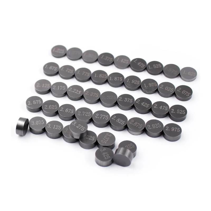Teileaustausch Motorradteile Einstellbare Ventilscheibe 7,48 mm Komplettes Ventilscheiben-Kit Passend for ZX600 ZX-6 ZL1000 ZX-10R Z750(47 Pcs) von HAdfEV