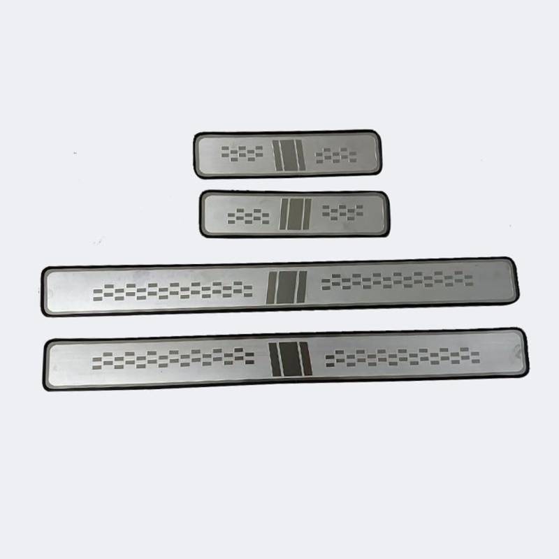 4 Stück Auto Edelstahl Einstiegsleisten Schutz Für Mini R50 R52 R53 R55 R56 R57 R58 R59 R60 R61 F54 F56 F55 F60, Türschweller Schwelle Willkommenspedal Kratzschutz Dekoratives Zubehör,D von HBDTNTKF