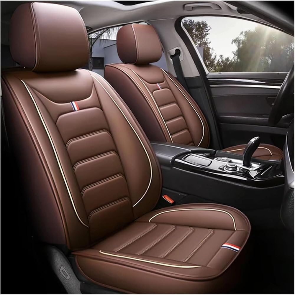 HBDTNTKF Auto Sitzbezüge Für Kia Sportage LWB NQ5 2023-2025, Leder Autositzbezüge Sitzschoner Vorne Hinten Wasserdicht Verschleißfest Sitzauflage Innere Accessories,D/Coffee HBDTNTKF Auto Sitzbezüge Für Kia Sportage LWB NQ5 2023-2025, Leder Autositzbezüge Sitzschoner Vorne Hinten Wasserdicht Verschleißfest Sitzauflage Innere Accessories,D/Coffee von HBDTNTKF