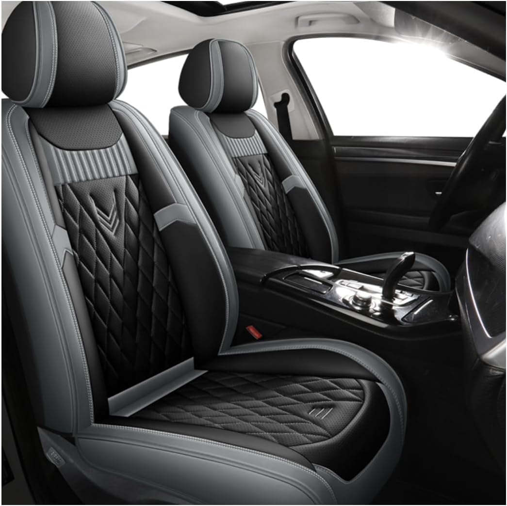 HBDTNTKF Auto Sitzbezüge Set Für Honda Accord CR-V 2012-2024, Autositzbezüge Sets Autositzbezug Leder Schonbezüge Wasserdicht Sitzauflage Komplettset Zubehör,B HBDTNTKF Auto Sitzbezüge Set Für Honda Accord CR-V 2012-2024, Autositzbezüge Sets Autositzbezug Leder Schonbezüge Wasserdicht Sitzauflage Komplettset Zubehör,B von HBDTNTKF
