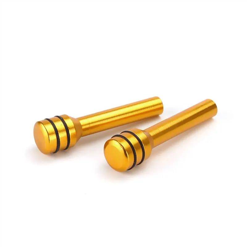 HBIS 2 Stücke 49mm Universal LKW Auto Innen Türschloss Knopf Pull Pins Kupfer Auto Auto Sicherheit Türschloss Pins Auto Styling Zugriffs Autotür Verriegelungsknopf(C) von HBIS