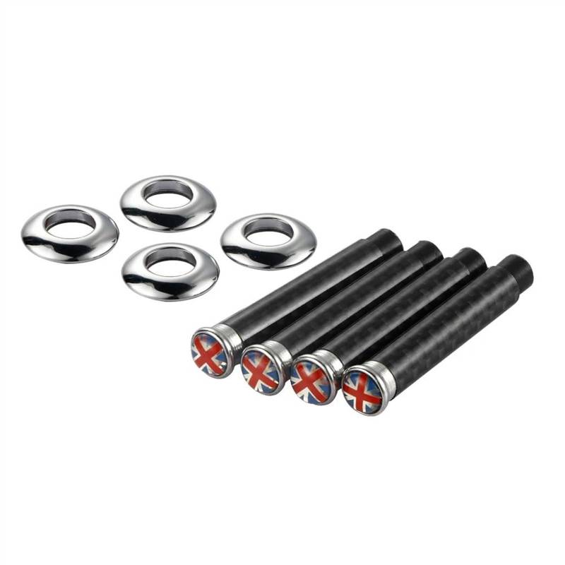 HBIS Kompatibel Mit Mini Für Cooper S Für Clubman Für Countryman R55 R56 R57 R58 R59 R60 R61 F56 Autotür Pin Lock Innenzubehör Autotür Verriegelungsknopf(color1,4pcs) von HBIS