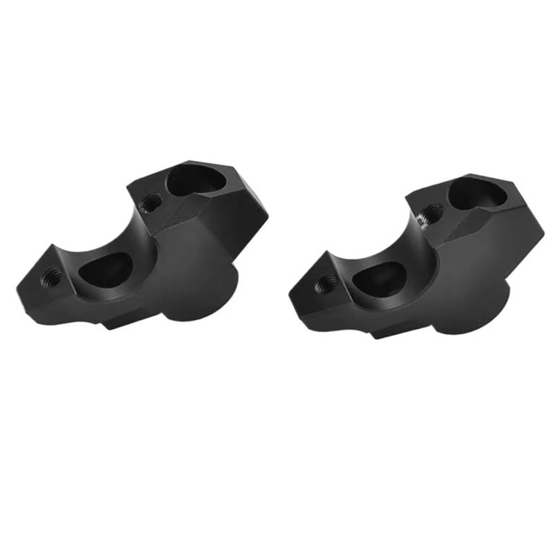 HBIS Kompatibel Mit X-ADV 750 2018 2019 2020 2021 2022 Motorrad-Lenkererhöhungen Erhöhungsblöcke Montageadapter Motorrad Lenker Riser(Black) von HBIS