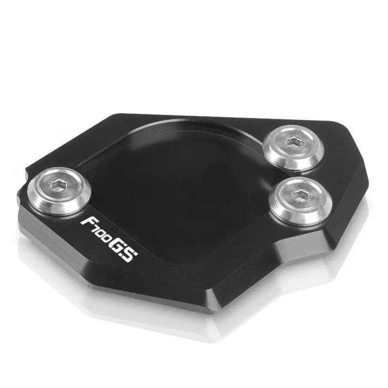 Für F700GS F650GS 2009-2017 Motorradverlängerung Seitenständer Vergrößerer Fußpolsterabdeckung(Black 1) von HBJzxlOK