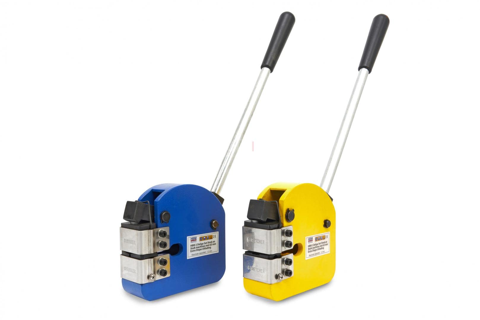 HBM 2er-Set Reck- und Formmaschine mit 63 mm extra tiefer Entladung HBM 2er-Set Reck- und Formmaschine mit 63 mm extra tiefer Entladung von HBM