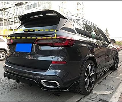 Auto Kofferraum Heck Spoiler für BMW X5 G05 2019 2020, Heckspoiler Auto-Spoiler Kofferraumspoiler Umbauzubehör von HCGLED
