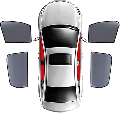 Auto-Seitenfenster-Sonnenschutz für Land Rover Evoque All Years, Auto-Fenster-Sonnenschutz Universelle Autovorhänge für Babys, Haustiere,C von HCGLED