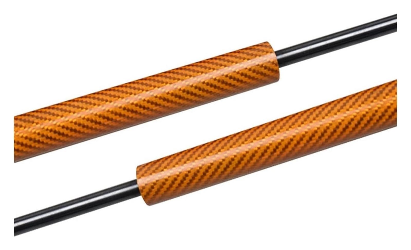 Heckklappen Gasdruckfedern Für F&ord Für Mustang 2005-2009 Motorhaubenheber Unterstützung Gasdruckfeder Vorderhaubendämpfer Gasdruckfedern Heben Stoßdämpfer(Carbon Fiber 4) von HCKCLMBMZW