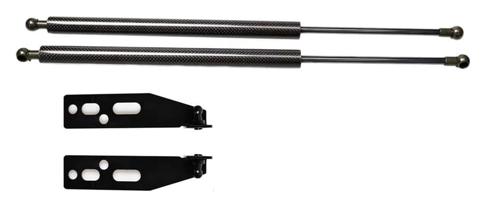 Heckklappen Gasdruckfedern Für Fiat Für Panda 169 2003-2012 Ändern Gas Streben Lift Unterstützung Stoßdämpfer Motorhaube Lifter Gas Strut Front Haube Dämpfer(Carbon Fiber 2) von HCKCLMBMZW