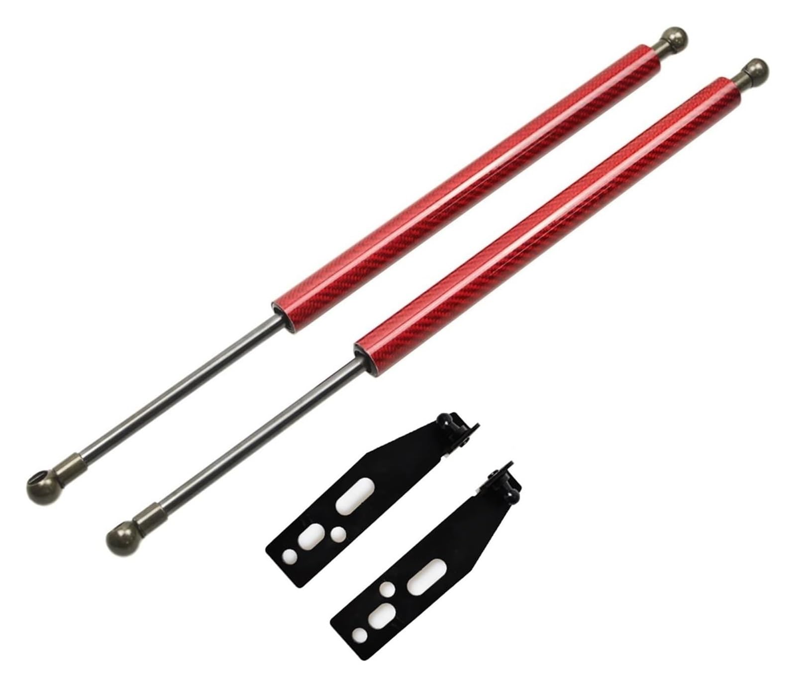 Heckklappen Gasdruckfedern Für Fiat Für Panda 169 2003-2012 Ändern Gas Streben Lift Unterstützung Stoßdämpfer Motorhaube Lifter Gas Strut Front Haube Dämpfer(Carbon Fiber 4) von HCKCLMBMZW