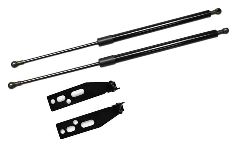 Heckklappen Gasdruckfedern Für Fiat Für Panda 169 2003-2012 Vordere Motorhaube Haube Dämpfer Ändern Gas Streben Lift Unterstützung Stoßdämpfer Lifter Strut(Schwarz) von HCKCLMBMZW