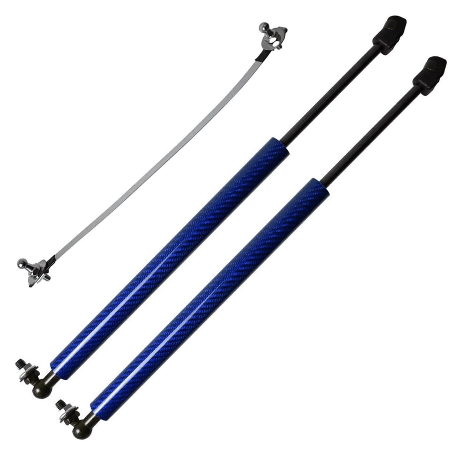 Heckklappen Gasdruckfedern Für P&eugeot 208 P21 Mk2 2019-2023 Motorhaubenheberunterstützung Fronthaube Ändern Gasdruckfedern Federhubstange Stoßdämpfer(Carbon Fiber 3) von HCKCLMBMZW