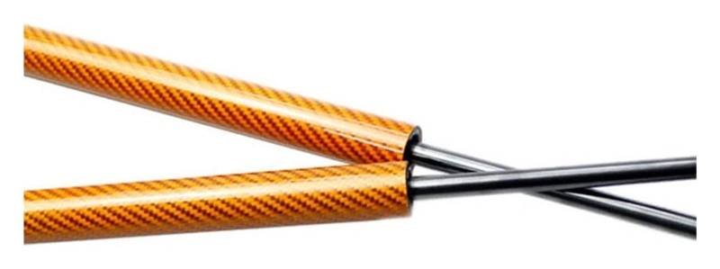 Heckklappen Gasdruckfedern Für T&oyota Für Prius XW30 2009-2015 Motorhaube Heber Unterstützung Zwei Seiten Vordere Haube Ändern Gas Streben Lift Schock Kolben Stange(Carbon Fiber 5) von HCKCLMBMZW