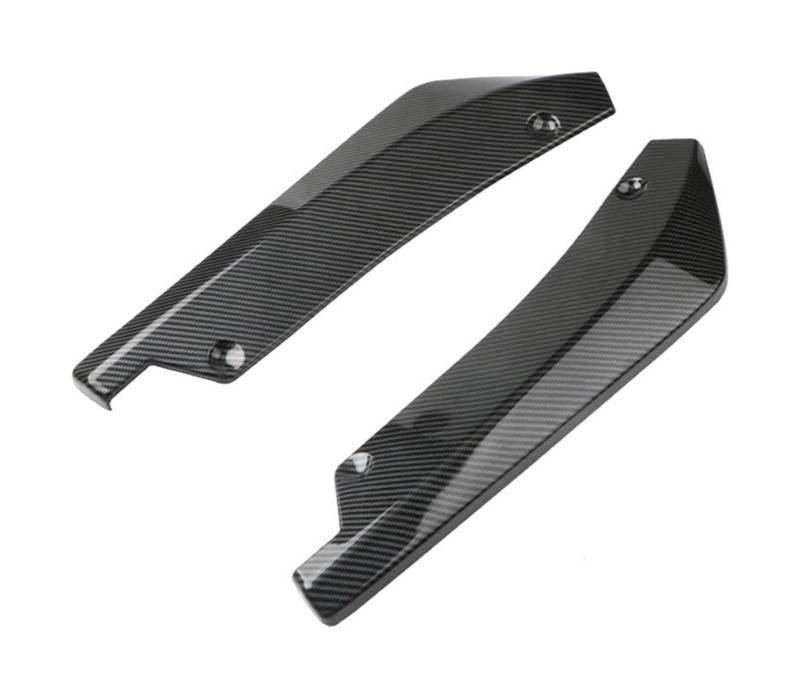 Heckspoiler Flügellippe Auto Vorne Hinten Stoßstange Streifen Lippe Universal Spoiler Diffusor Splitter Schutz Carbon Fiber Winglets Seite Rock Verlängerung(2) von HCKCLMBMZW