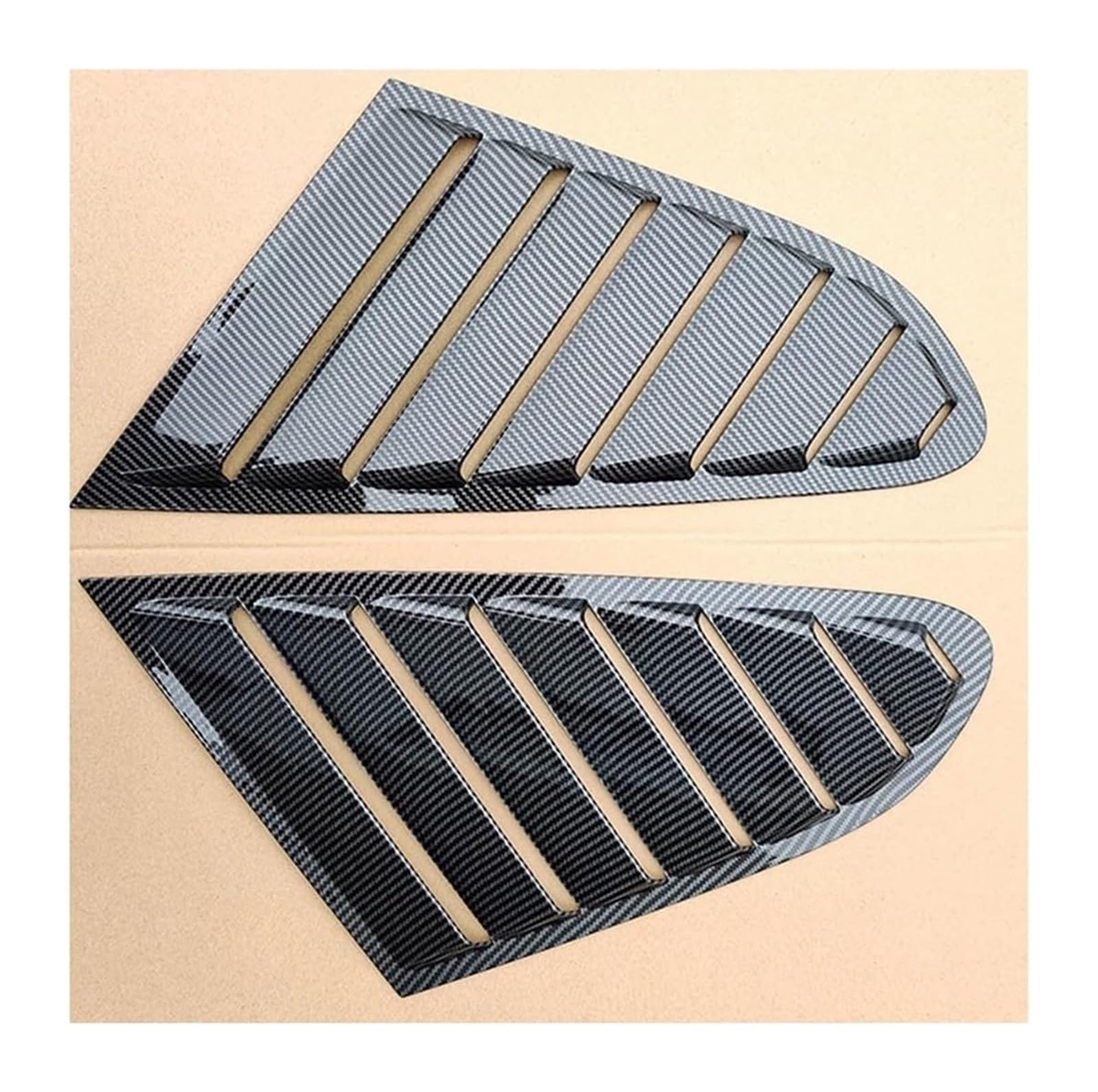 Heckspoiler Flügellippe Für A5 4-Türer Limousine 2008–2015 Auto-Seitenfenster Lüftungsschlitze Ansaug-Dekoration Zierleisten Autozubehör(Carbon texture) von HCKCLMBMZW