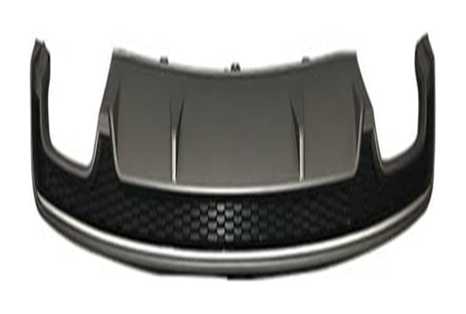 Heckspoiler Flügellippe Für A7 Für S Line 2016 2017 2018 Auto Heckstoßstange Haifischflosse Spoiler Lippe Diffusor Stoßstangenschutz(Gray) von HCKCLMBMZW