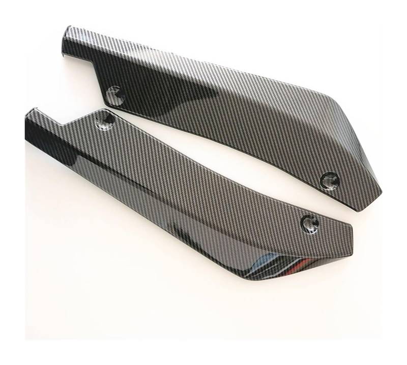 Heckspoiler Flügellippe Für B&MW 1 2 3 4 5 6 7 Serie X1 X3 X4 X5 X6 325 328 F30 F35 F10 F18 GT E36 E38 Auto Universal Heckstoßstange Spoiler Diffusor(Carbon fiber pattern) von HCKCLMBMZW