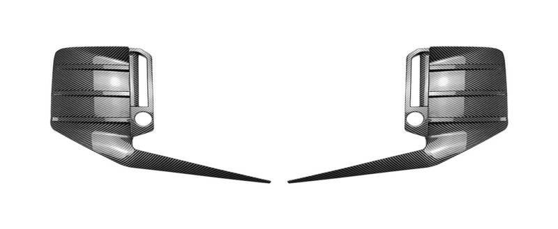Heckspoiler Flügellippe Für B&MW 2 Serie Für M2 G87 2023 2024 MP Auto Hintere Stoßstange Lip Diffusor Spoiler Splitter Protecto Auto Spoiler Hinten Stamm Spoiler(Carbon Look) von HCKCLMBMZW