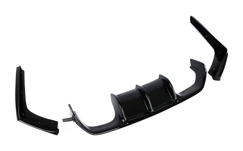 Heckspoiler Flügellippe Für B&MW 3 4 Serie F80 M3 F82 F83 M4 2014–2019 Auto-Heckstoßstangendiffusor Lippenspoiler Heckdiffusor Glänzendes Schwarz(Gloss Black V) von HCKCLMBMZW